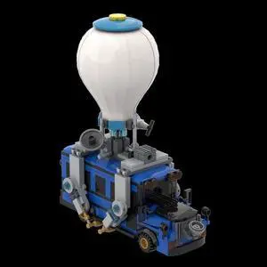 ZITIANYOUBUILD MOC-22103 Bus Iconic Vehicle from Video Game 387 Parts 7.6 x 3.6 x 8.6 inches