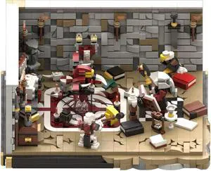 ZITIANYOUBUILD MOC-153826 Rituals of Summoning at the Altar with Bird 1810 Parts