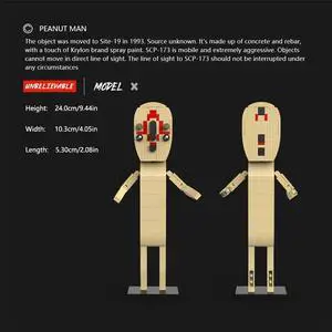 ZITIANYOUBUILD C7759 Plant-like Organisms Peanut-shaped Monster Model 180 Parts Brand New