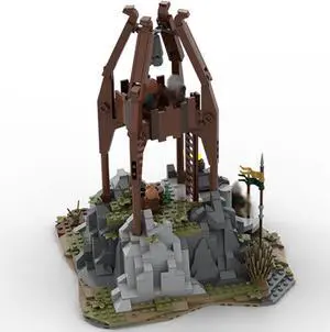 ZITIANYOUBUILD MOC-138845 Medieval Archer Tower Model Building Toys Set Minifig Scale 737 Parts