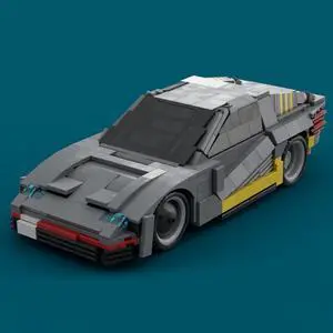 ZITIANYOUBUILD C5510 Sports Car with Interior from Video Game Building Toys Set 755 Parts