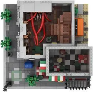 ZITIANYOUBUILD MOC-37592 Residence and Headquarters of Doctor Building Toys Set 2790 Parts