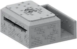 ZITIANYOUBUILD MOC-157336 Historical Pillbox Bunker Model Building Toys Set 482 Parts Gift