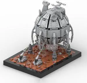 ZITIANYOUBUILD C5523 The First Battle with Core Ship and Artillery Walker 1319 Parts