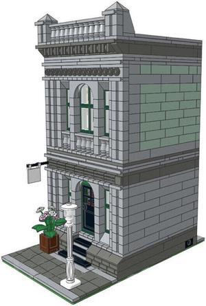 ZITIANYOUBUILD C414 Doctor's Office Building Toys Set for Collection 1260 Parts Gift
