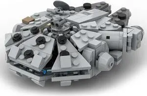 ZITIANYOUBUILD C4922 Millen/n iumFal/con Ship with Cradle stand 282 Parts from Movie