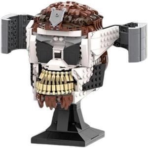 ZITIANYOUBUILD MOC-155099 Secondary Antagonist Helmet of the 1988 Film Toys Set 718 Parts