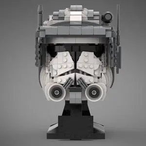 ZITIANYOUBUILD MOC-138073 Commander Bust Series Helmet Collection from Film 773 Parts