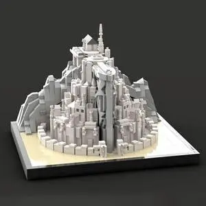 ZITIANYOUBUILD MOC-127335 Midi Scale Tower of Capital City Architecture from Movie 1477 Parts