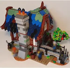 ZITIANYOUBUILD MOC-79655 Medieval House Alternate Build for Set 21325 Building Toys 1316 Parts