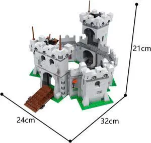 ZITIANYOUBUILD C6182 Modular Building: Playable Retro Style Castle Model 1765 Parts