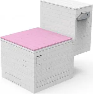 ZITIANYOUBUILD C7514 The Clogged Throne Puzzle Box Model Building Toys 1701 Parts Gift