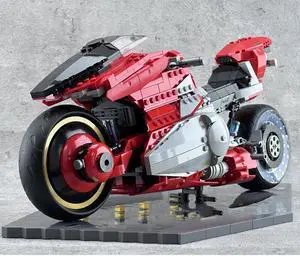 ZITIANYOUBUILD MOC-133770 Motorcycle Model from Video Game Building Toys Set 1082 Parts