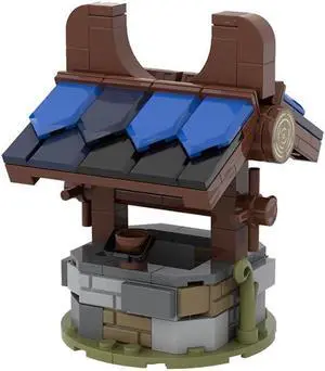 ZITIANYOUBUILD Custom MOC-78747 Medieval Village Well 142 Parts Kids Gift for Christmas