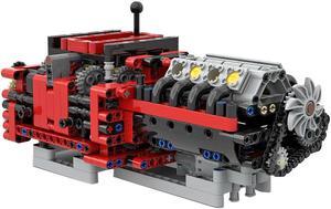 ZITIANYOUBUILD MOC-79482 Manual 8 Speed Gearbox Model with Power Functions 685 Parts