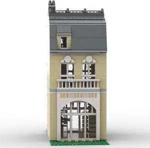 ZITIANYOUBUILD MOC-43761 Modular Art Gallery Modern Art Architecture 1295 Parts