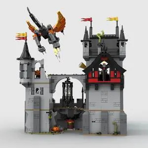 ZITIANYOUBUILD MOC-155206 Medieval Knights Castle Model Modular Building 2003 Parts