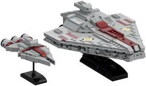 ZITIANYOUBUILD C5611 Assault Ship and Arquitens Light Cruiser with Stand 538 Parts