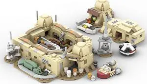 ZITIANYOUBUILD C5472 Dimly-lit Tavern / Bar Micro Version Building Toys Set 865 Parts