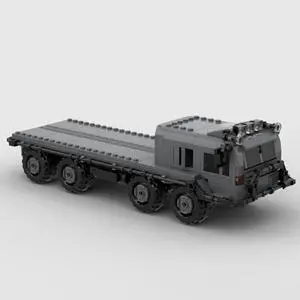 ZITIANYOUBUILD Military Vehicle 8X8 All Terrain Multi-utility Truck Army Collection 544 Pieces