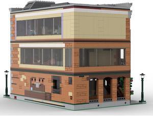 ZITIANYOUBUILD MOC-79570 Apartment with Interior Three-story Modular Building 4651 Parts