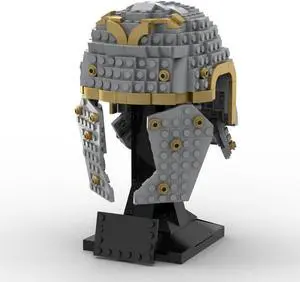 ZITIANYOUBUILD C7598 Roman Centurion Helmet Collection with Plaque Building Toys Set 568 Parts