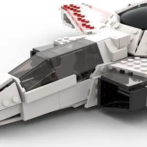 ZITIANYOUBUILD C5714 Resilient Multi-purpose Fighter Model from Video Game 676 Parts