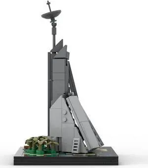 ZITIANYOUBUILD MOC-150508 Scarif Citadel Tower - Architecture Scale from Movie 294 Parts
