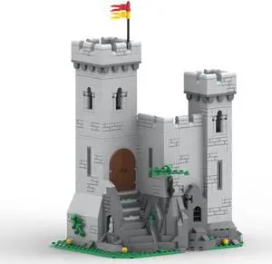 ZITIANYOUBUILD MOC-127098 1120 Parts Fortified Outpost Extension for Set 10305 Castle Set