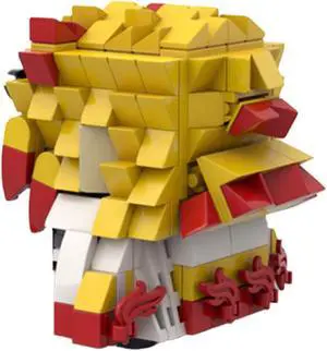 ZITIANYOUBUILD Custom MOC: C7506 Rengoku Kyoujurou Model 270 Parts Gift for Christmas