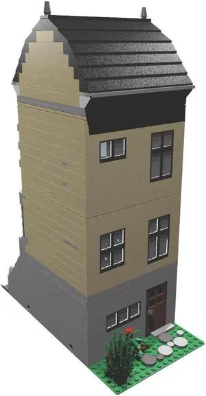 ZITIANYOUBUILD C4531 Modular Simple House on Three Floors with Full Interior 1413 Parts