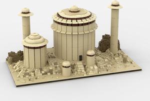 ZITIANYOUBUILD C5311 Modular Building Desert City Tatooine Model Building Toys 4157 Parts