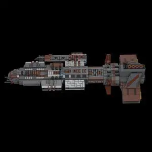 ZITIANYOUBUILD MOC-126952 Battleship Most Advanced Class of Warships ever Created 1835 Parts