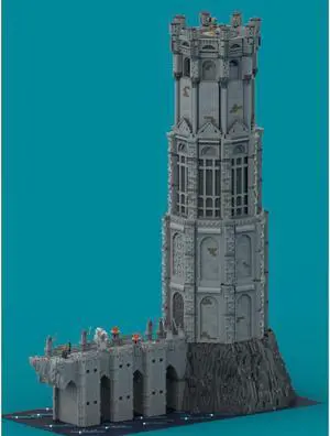ZITIANYOUBUILD MOC-145944 Divine Tower with Interior Modular Building from Game 16713 Parts