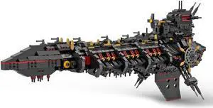 ZITIANYOUBUILD MOC-161010 Battleship with Stand from Most Popular Miniature Wargame 2346 Parts