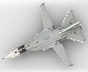 ZITIANYOUBUILD MOC-73456 A Supersonic, All-weather Tactical Bomber 1:34 Scale 1474 Parts