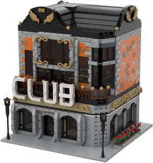 ZITIANYOUBUILD C4618 Modular Building Architecture Model with Interior 3699 Parts Gift