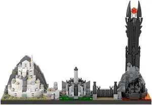 ZITIANYOUBUILD MOC-76149 Architecture Skyline Model with Iconic Locations from Film 590 Parts