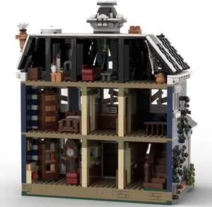 ZITIANYOUBUILD MOC-154943 Modular Building Mansion House Model from TV Series 1994 Parts