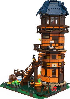 ZITIANYOUBUILD C7047 Modular Lighthouse Model with New Furnishing, New Roof 1630 Parts