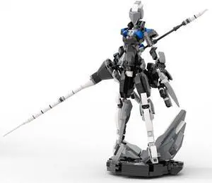 ZITIANYOUBUILD C9442 Sci-fi Futuristic Armored Female Mech Robot Building Toys 622 Parts