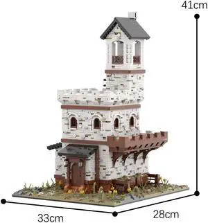 ZITIANYOUBUILD C7696 Modular Building Medieval Fortress with Realistic Details 3839 Parts