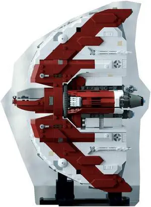 ZITIANYOUBUILD MOC-158878 Ambassador Ship Transport Semicircular Ship from Movie 1378 Parts