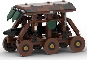 ZITIANYOUBUILD MOC-159309 Medieval Battering Ram for Castle Theme Building Toys Set 303 Parts