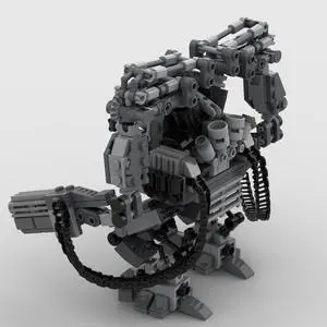 ZITIANYOUBUILD MOC-137552 Armored Personnel Unit Hydraulic Mechanized Walker 713 Parts