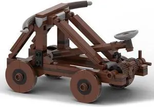 ZITIANYOUBUILD MOC-152680 Working Medieval Catapult Structure Model Building Toys 160 Parts