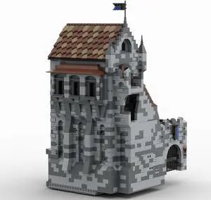 ZITIANYOUBUILD MOC-131232 Prison and Writing Rooms Expansion for Medieval Castle 4820 Parts