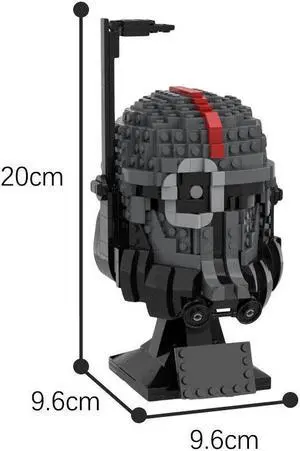 ZITIANYOUBUILD C7625 No-nonsense Warrior Helmet for Collection from TV Series 670 Parts