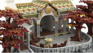 ZITIANYOUBUILD MOC-84562 Conference Building Council in Valley from Movie 3997 Parts Gift