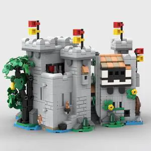 ZITIANYOUBUILD MOC-137933 Micro Set 10305 Castle Version for Collection Building Toy 1102 Parts